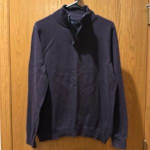 Men’s 1/4 zip/button sweater